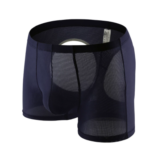 Mesh Sport Boxer - Calzoncillos tipo bóxer con trasero abierto