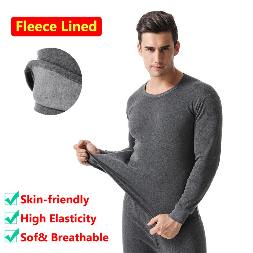 Thermal Long John - Conjunto de Calzoncillos largos con forro