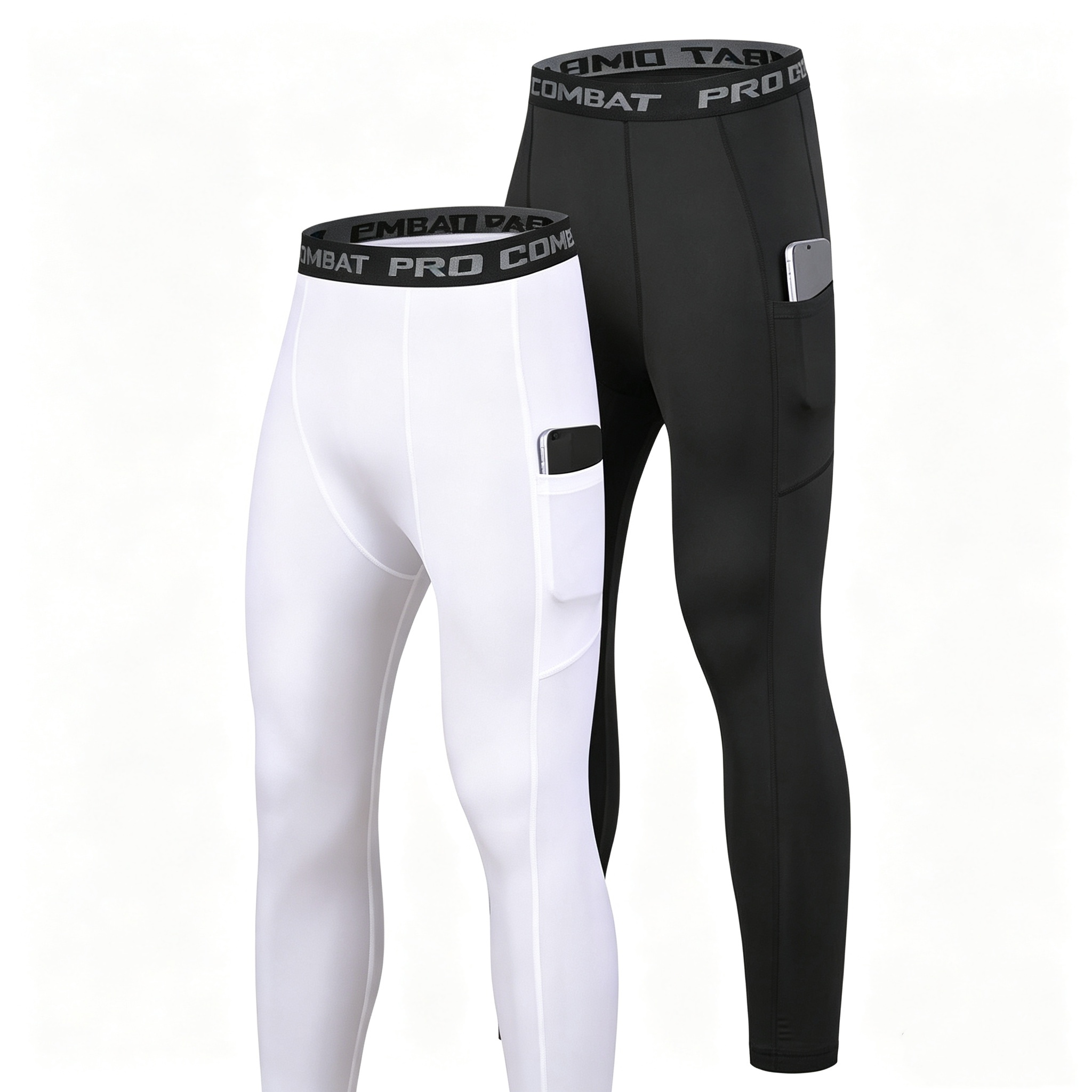 Compression Shorts Athletes - Pantalones de compresión para hombre, mallas