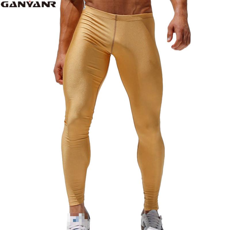 GANYANR Brand Men Sweatpants S - Compression Long Pant reseña y precio