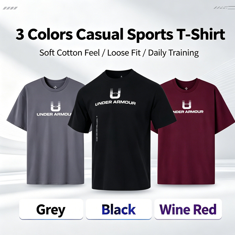Camiseta Deportiva de Manga Co - Undershirt Crew Neck reseña y precio
