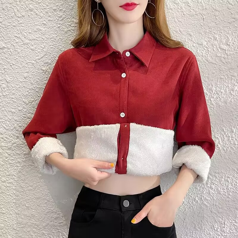 Camisa lisa de terciopelo grue - Thermal Long John reseña y precio