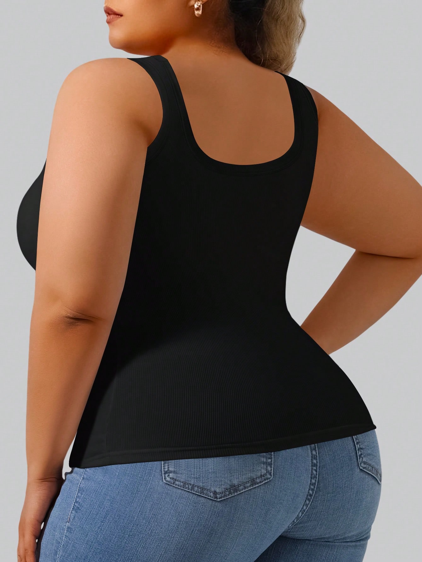 Camiseta corta acanalada de al - Tank Top Ribbed reseña y precio